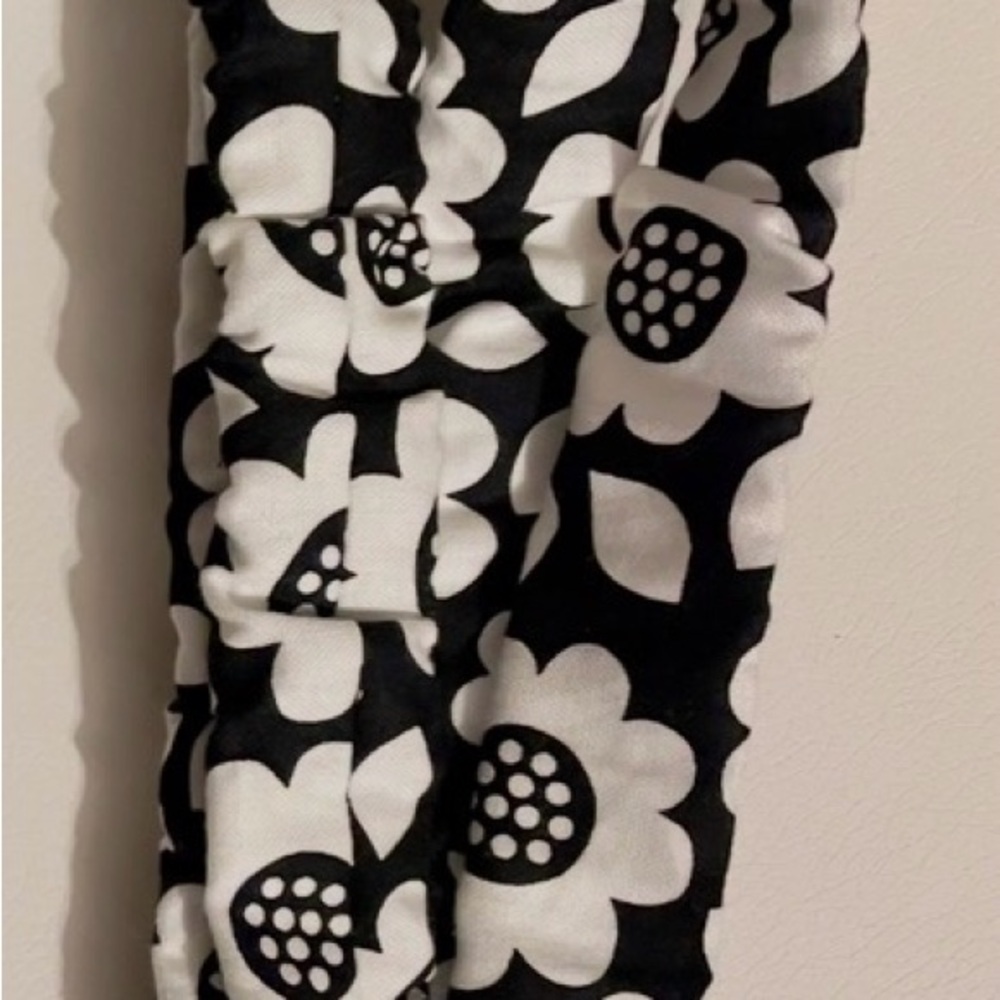 Black and White Floral